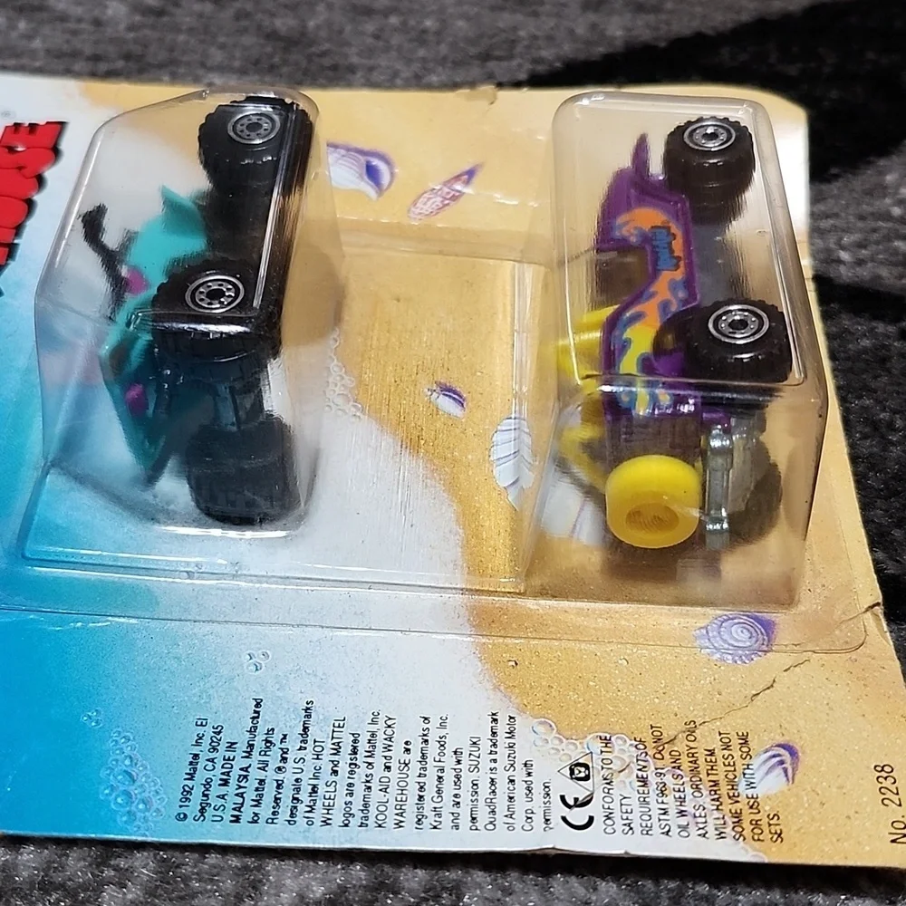 1992 LIMITED EDITION HOT WHEELS KOOL-AID MATTEL WACKY WAREHOUSE 2-PACK